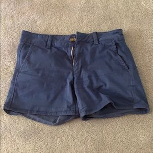 Indigo blue midi shorts- American Eagle